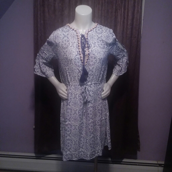 💜 NEW Purple Boho dress - Picture 4 of 8